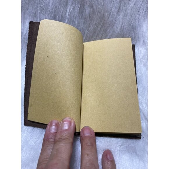 Personalized Leather Journal With "She Believed She Could So She Did" Engraving - Picture 3 of 5